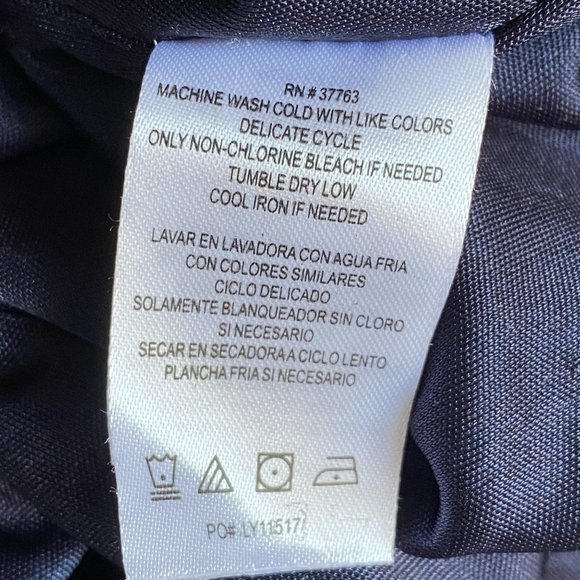 LAUNDRY By Design Abyss Dress Faux Wrap NWT 2 - Picture 9 of 16